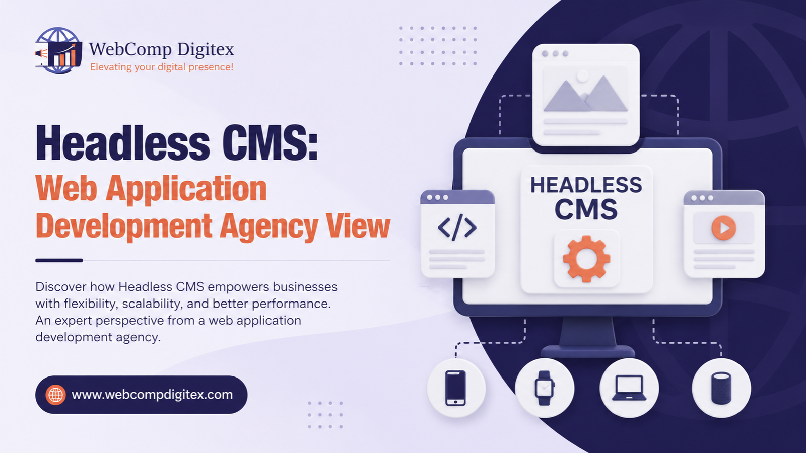 Headless CMS from Web Application Development Agency View